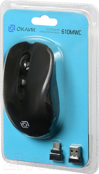 Изображение товара Мышь Оклик 610MWC (черный)