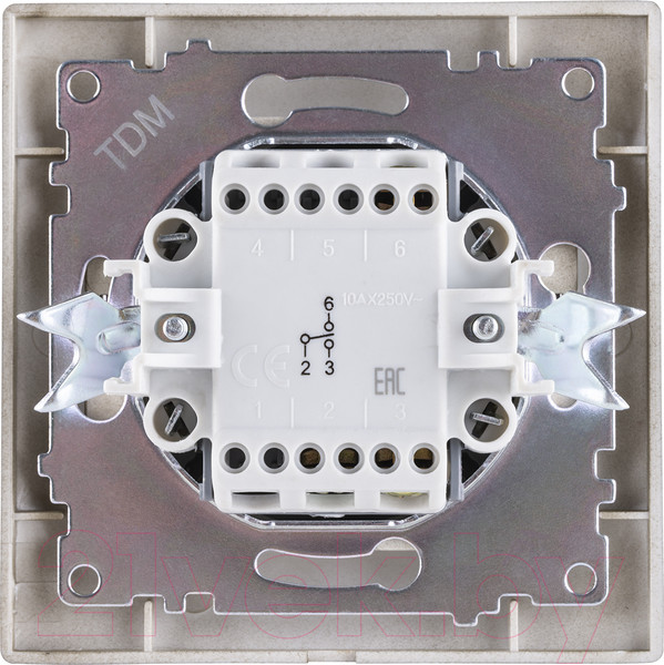 Изображение товара Выключатель TDM Лама SQ1815-0706 (бронза)