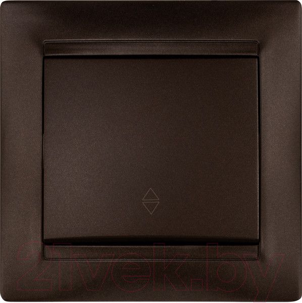 Изображение товара Выключатель TDM Лама SQ1815-0506 (шоколад)