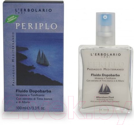 Изображение товара Лосьон после бритья L'Erbolario Кругосветное плавание с экстрактом белого тмина и лавра (100мл)