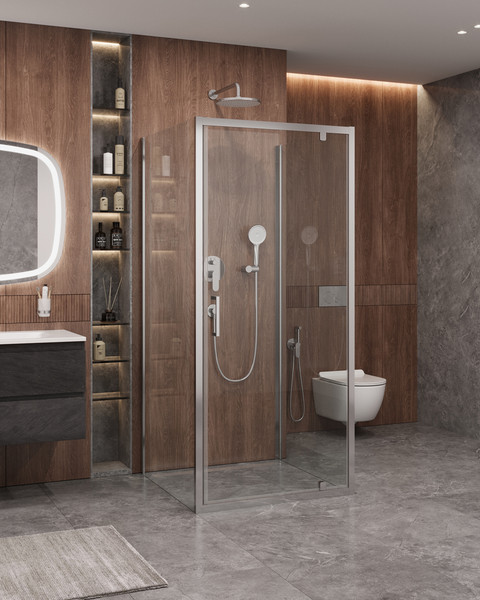 Изображение товара Душевой уголок Cezares MOLVENO-BA2-90/90-C-Cr-IV