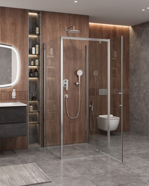 Изображение товара Душевой уголок Cezares MOLVENO-BA2-90/90-C-Cr-IV