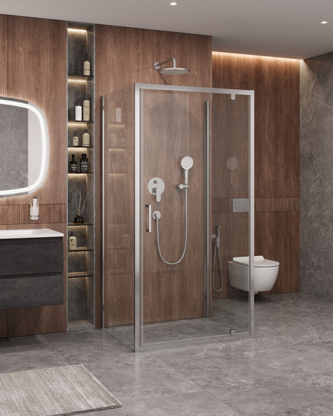 Изображение товара Душевой уголок Cezares MOLVENO-BA2-100/90-C-Cr-IV