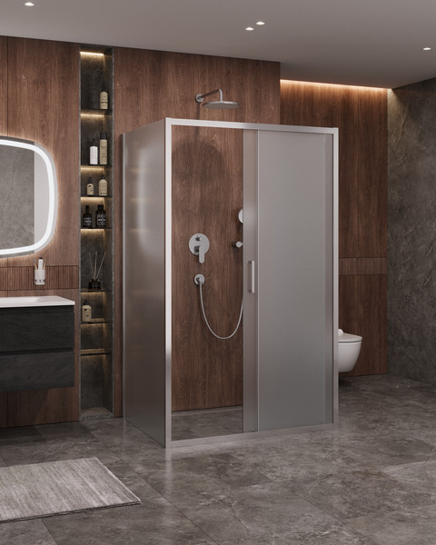 Изображение товара Душевой уголок Cezares MOLVENO-AH-12-110/90-P-Cr