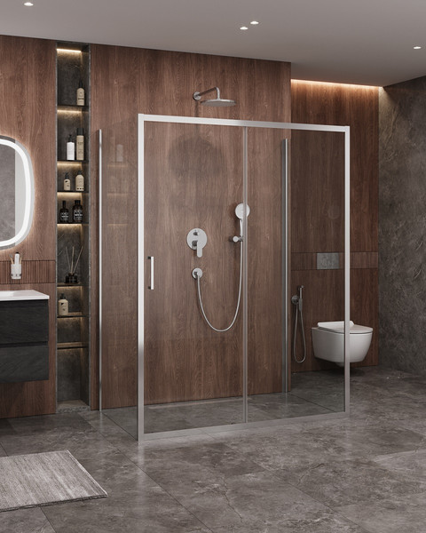 Изображение товара Душевой уголок Cezares MOLVENO-AH-12-150/90-C-Cr-IV