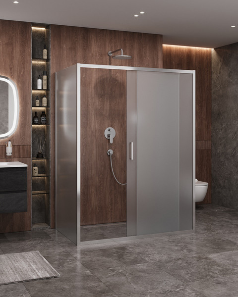 Изображение товара Душевой уголок Cezares MOLVENO-AH-12-150/90-P-Cr