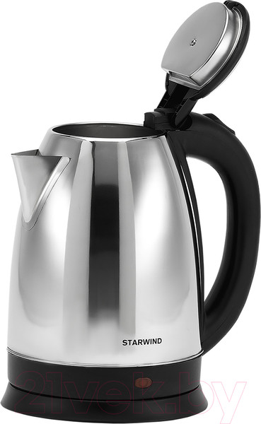 Изображение товара Электрочайник StarWind SKS1050 (серебристый/черный)