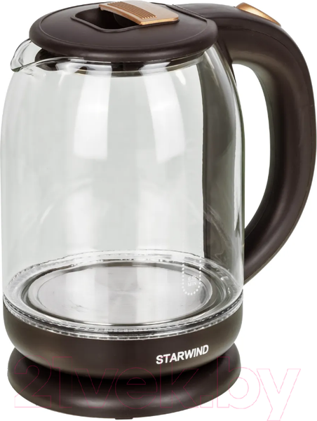 Изображение товара Электрочайник StarWind SKG1052 (коричневый/бронзовый)