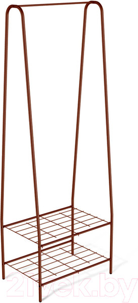 Изображение товара Стойка для одежды Sheffilton SHT-WR18 (медный металлик/черный)