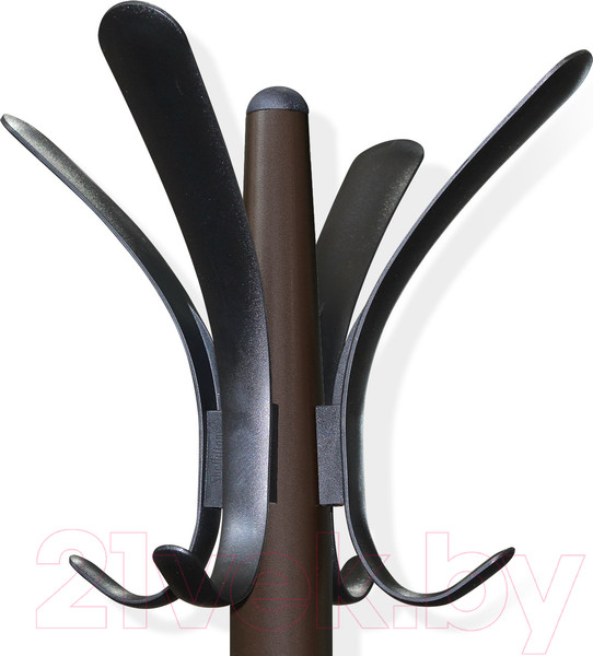 Изображение товара Вешалка для одежды Sheffilton SHT-CR15 (коричневый/черный муар)