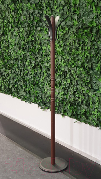 Изображение товара Вешалка для одежды Sheffilton SHT-CR15 (коричневый/черный муар)