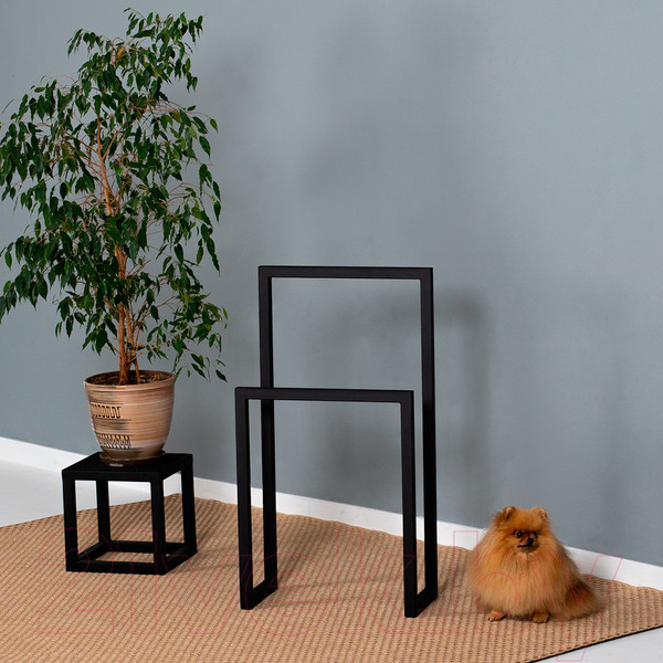 Изображение товара Стойка для одежды Millwood Сканди 1 48x25x90 (металл черный)