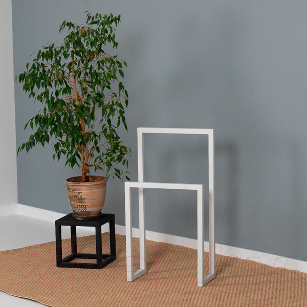 Изображение товара Стойка для одежды Millwood Сканди 2 48x25x120 (металл белый)