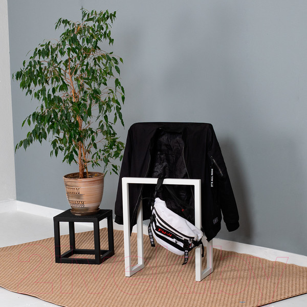 Изображение товара Стойка для одежды Millwood Сканди 2 48x25x120 (металл белый)