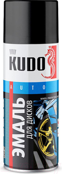 Изображение товара Эмаль автомобильная Kudo Для дисков / KU-5204 (520мл, болотный)