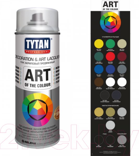 Изображение товара Лак Tytan Professional Матовый (400мл, бесцветный)