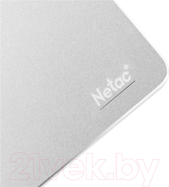 Изображение товара Внешний жесткий диск Netac HDD External K330 USB 3.0 2TB Silver (NT05K330N-002T-30SL)