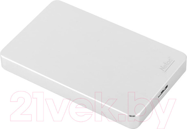Изображение товара Внешний жесткий диск Netac HDD External K330 USB 3.0 2TB Silver (NT05K330N-002T-30SL)