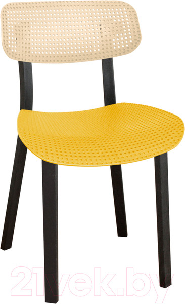 Изображение товара Стул Sheffilton SHT-S85 (бежевый/желтый/черный)