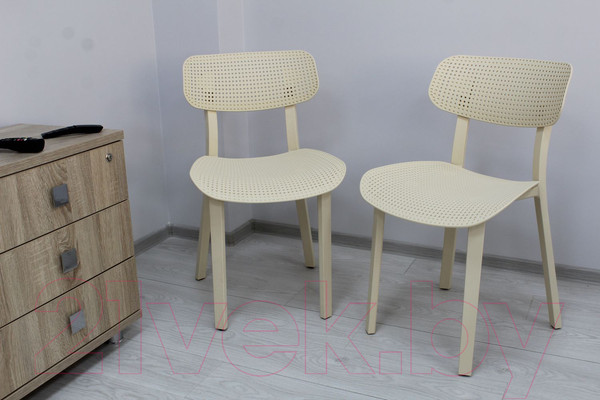 Изображение товара Стул Sheffilton SHT-S85 (белый/черный/бежевый)