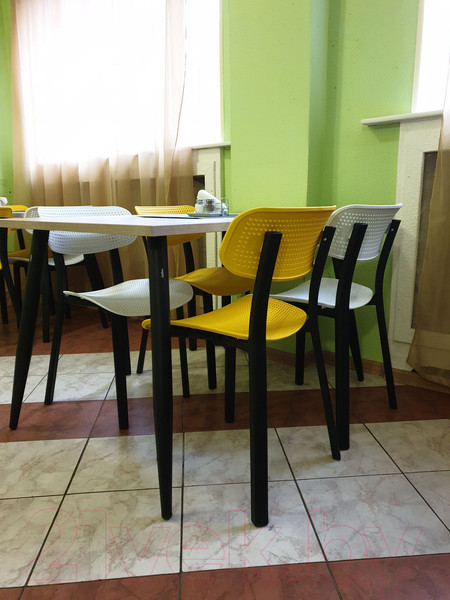 Изображение товара Стул Sheffilton SHT-S85 (желтый/черный/бежевый)