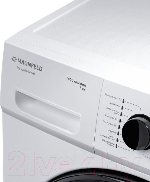 Изображение товара Стиральная машина Maunfeld MFWM147WH