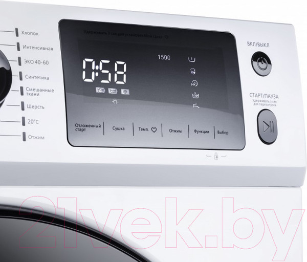 Изображение товара Стирально-сушильная машина Maunfeld MFWM1586WH