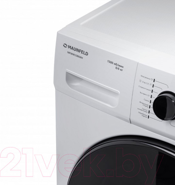 Изображение товара Стирально-сушильная машина Maunfeld MFWM1586WH