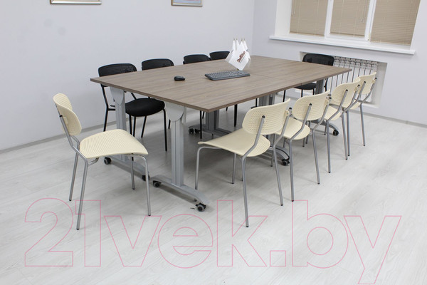 Изображение товара Стул Sheffilton SHT-S85М (черный/бежевый/черный муар)