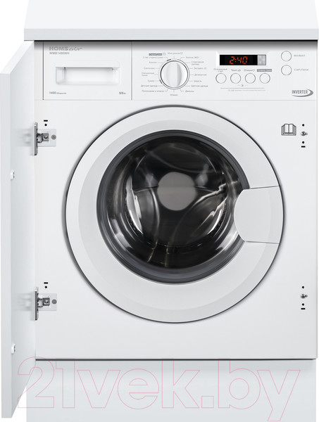 Изображение товара Стирально-сушильная машина встраиваемая HOMSair WMB1486WH