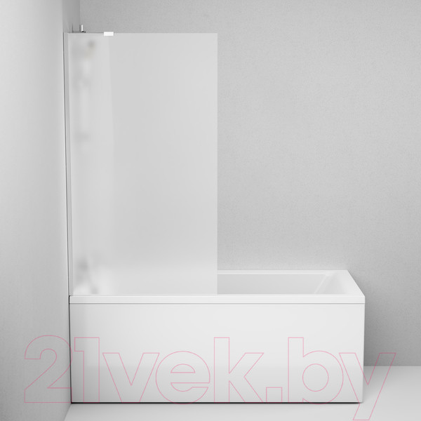 Изображение товара Стеклянная шторка для ванны AM.PM Gem W90BS-080-140CM