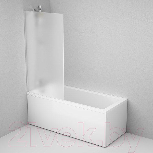 Изображение товара Стеклянная шторка для ванны AM.PM Gem W90BS-080-140CM