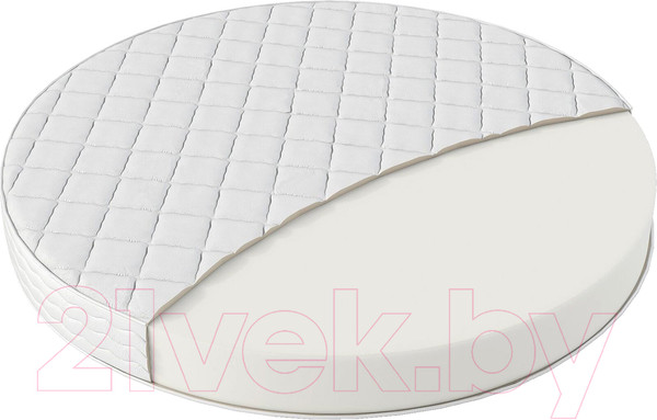 Изображение товара Матрас в кроватку Капризун UOMO СН 75x75 / 286279 (круглый)