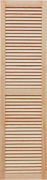 Изображение товара Дверца жалюзийная No Brand 20x394x2013мм (сорт А, хвоя)