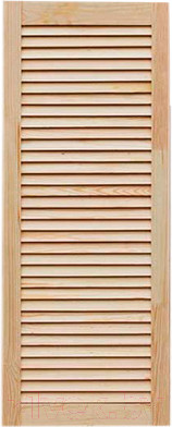 Изображение товара Дверца жалюзийная No Brand 20x494x1205мм (сорт А, хвоя)