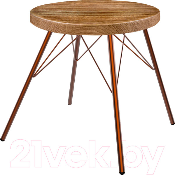 Изображение товара Табурет Sheffilton SHT-ST16/S37 (дуб брашированный/медный)