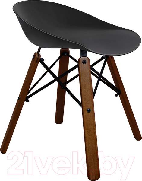 Изображение товара Стул Sheffilton SHT-ST19/S70 (черный/темный орех)