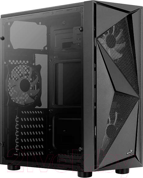 Изображение товара Корпус для компьютера AeroCool Glider / COSMO-G-BK-V1 (без БП, черный)