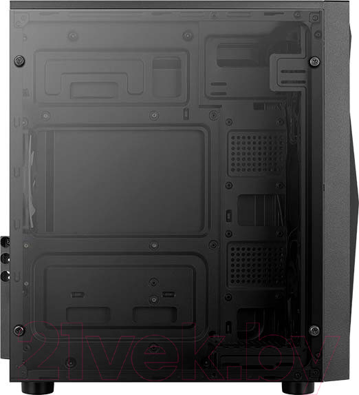 Изображение товара Корпус для компьютера AeroCool Glider / COSMO-G-BK-V1 (без БП, черный)