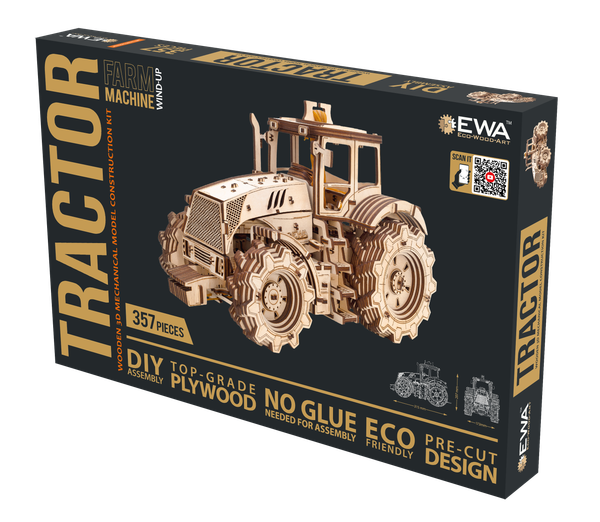 Изображение товара Трактор игрушечный EWA Трактор