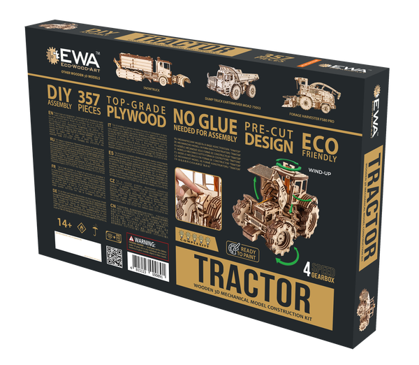 Изображение товара Трактор игрушечный EWA Трактор