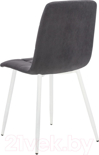 Изображение товара Стул Импэкс Leset Скай (металл белый/велюр графит)