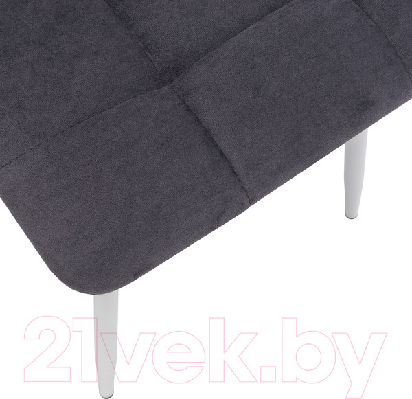 Изображение товара Стул Импэкс Leset Скай (металл белый/велюр графит)