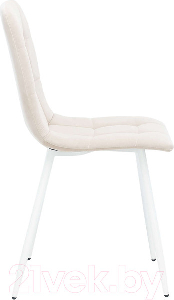 Изображение товара Стул Импэкс Leset Скай (металл белый/велюр песочный)