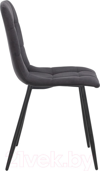 Изображение товара Стул Импэкс Leset Скай (металл черный/велюр графит)