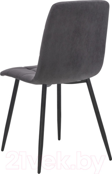 Изображение товара Стул Импэкс Leset Скай (металл черный/велюр графит)