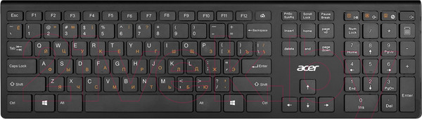 Изображение товара Комплект клавиатура и мышь Acer OKR030 / ZL.KBDEE.005 (черный)