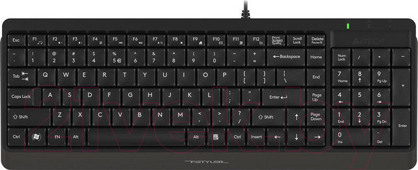 Изображение товара Клавиатура A4Tech Fstyler FK15 USB (черный)
