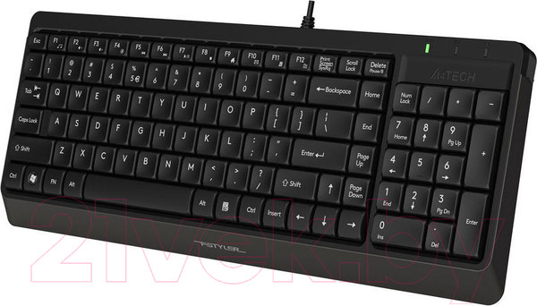 Изображение товара Клавиатура A4Tech Fstyler FK15 USB (черный)