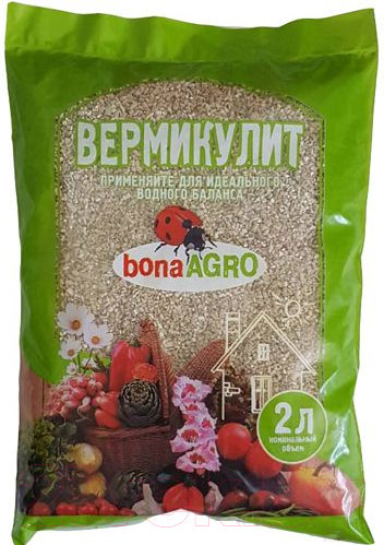 Изображение товара Удобрение Bona Agro Вермикулит (2л)